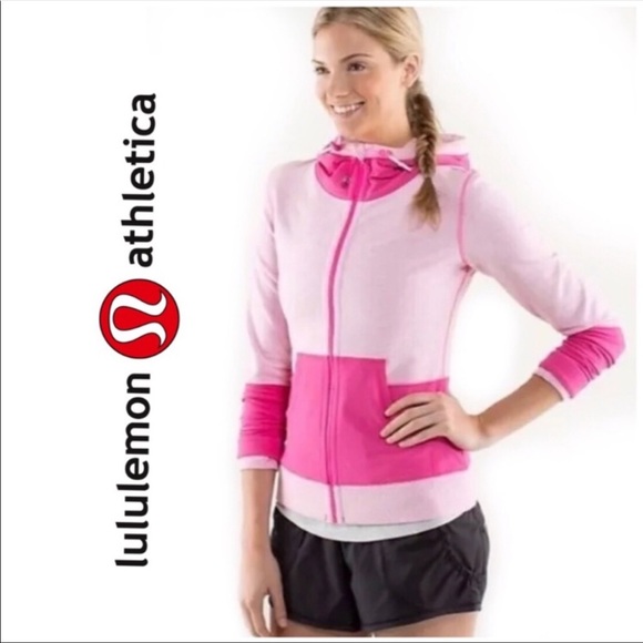 lululemon athletica Jackets & Blazers - Lululemon Voyage hoodie Raspberry Glow Pink 💖